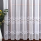 Firana na wymiar Gipiura bez prasowania - Firana NATALIA - Dwa pasy gipiury