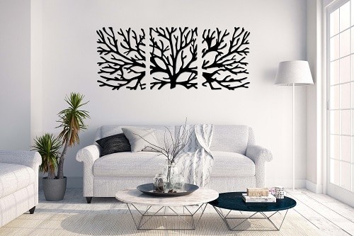 Metalowa dekoracja – Drzewko