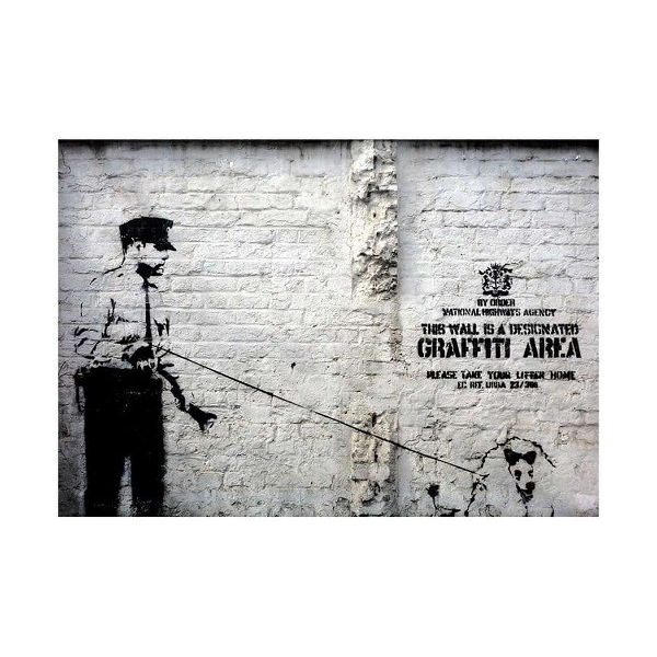 Fototapeta Banksy