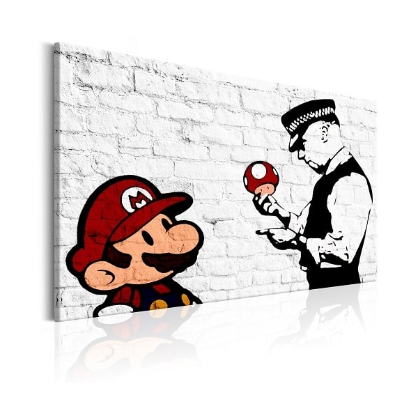 Obraz Banksy Mario