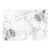 Fototapeta - Biały kwiat zawijasy