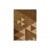 Tapeta - geometryczna Brązowy patchwork