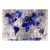 Fototapeta - Mapa świata: kleksy