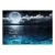 Fototapeta do sypialni księżyc noc niebieska laguna