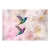 Fototapeta samoprzylepna - Kolorowe kolibry (różowy)