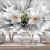 Fototapeta samoprzylepna - Kwiecista eksplozja 3D kwiaty