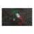 Fototapeta - Text map of Italy