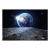 Fototapeta - Kosmos ziemia planeta księżyc widok