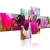 Obraz - Czar różowych tulipanów OBRAZ NA PŁÓTNIE WŁOSKIM