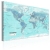Obraz - Mapa świata: Błękitny świat