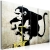 Obraz - Monkey TNT Detonator by Banksy OBRAZ NA PŁÓTNIE WŁOSKIM