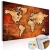 Obraz na korku - Bursztynowa mapa świata