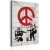 Obraz - Soldiers Painting Peace by Banksy OBRAZ NA PŁÓTNIE WŁOSKIM