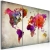 Obraz - Świat - mozaika kolorów OBRAZ NA PŁÓTNIE WŁOSKIM
