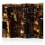 Parawan 5-częściowy - Miasto nocą - Chicago, USA II [Room Dividers]