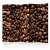 Parawan 5-częściowy - Roasted coffee beans [Room Dividers]