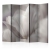 Parawan 5-częściowy - Tulip - black and white photo II [Room Dividers]