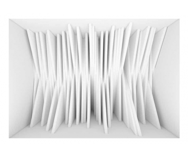 Fototapeta - Białe deski