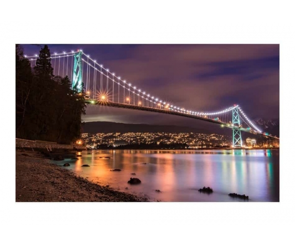 Fototapeta - Lions Gate Bridge - Vancouver (Kanada)