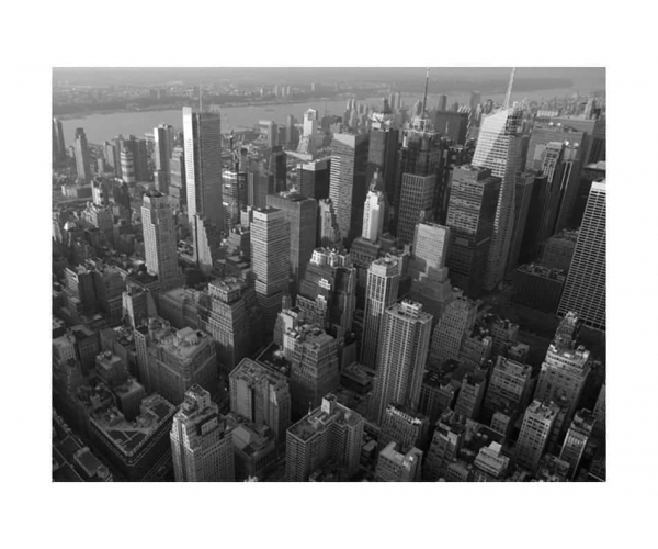 Fototapeta - Nowy Jork: wieżowce (widok z lotu ptaka)