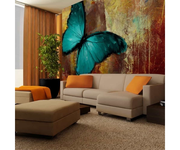 Fototapeta - Painted butterfly