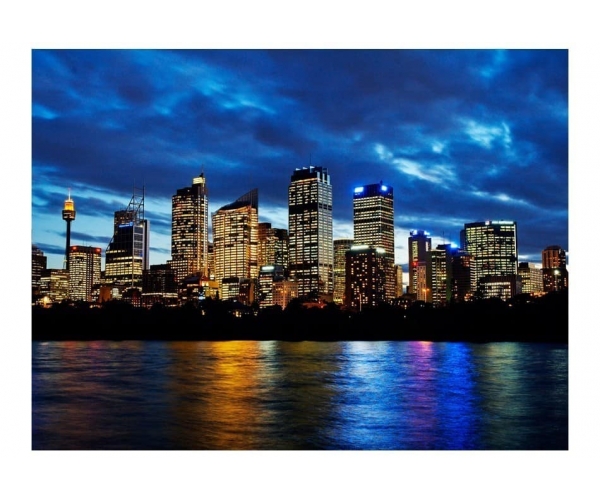 Fototapeta - Wieczorne chmury nad Sydney