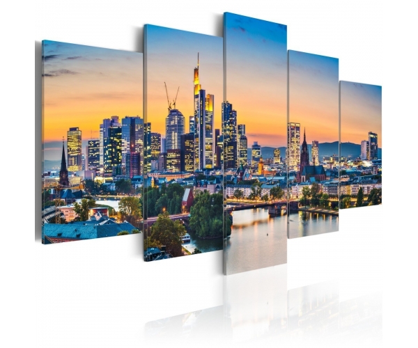 Obraz - Frankfurt nad Menem, Niemcy OBRAZ NA PŁÓTNIE WŁOSKIM