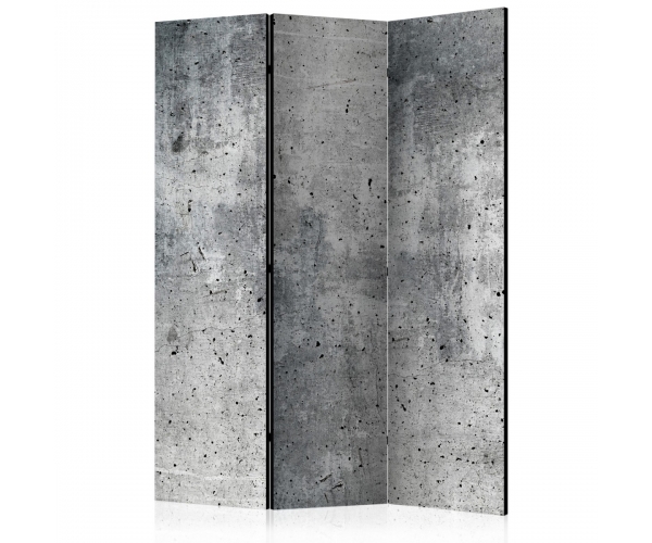 Parawan 3-częściowy - Świeży beton [Room Dividers]