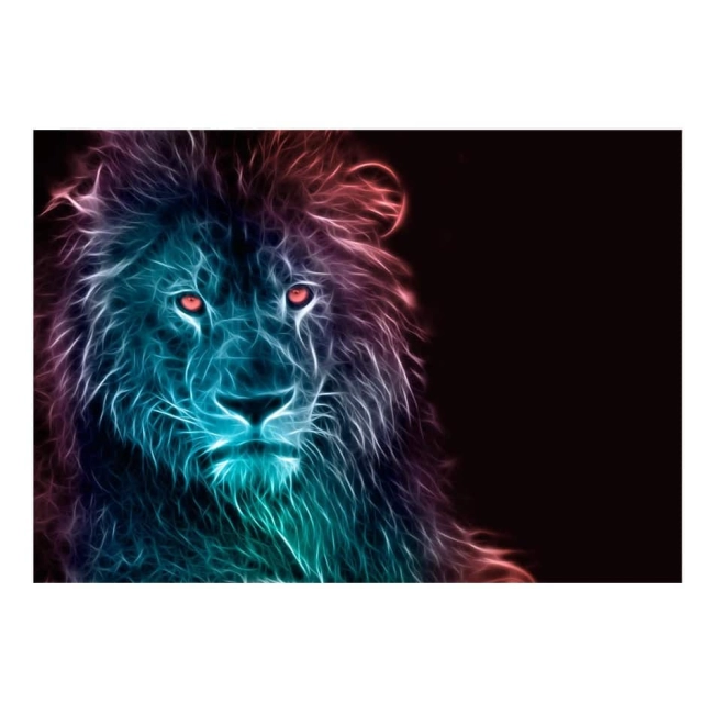 Fototapeta Abstrakcyjny lew