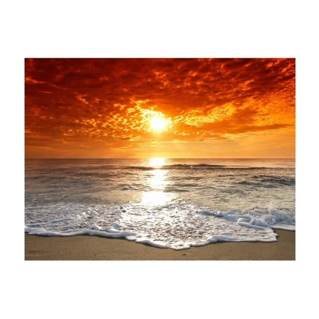 Fototapeta - zachód słońca morze
