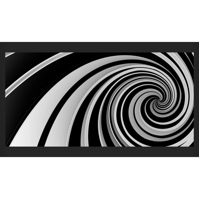 Fototapeta XXL - Black and white swirl