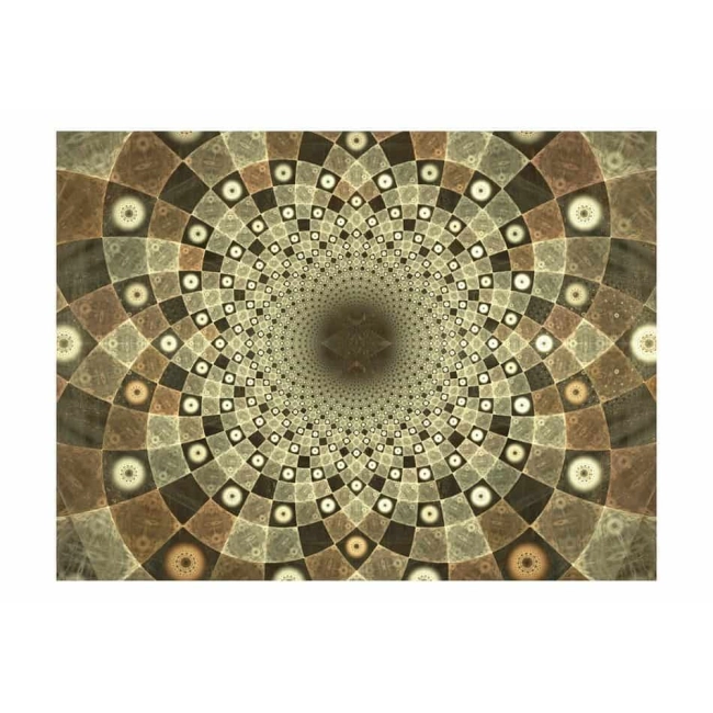 Fototapeta - Brown mosaic