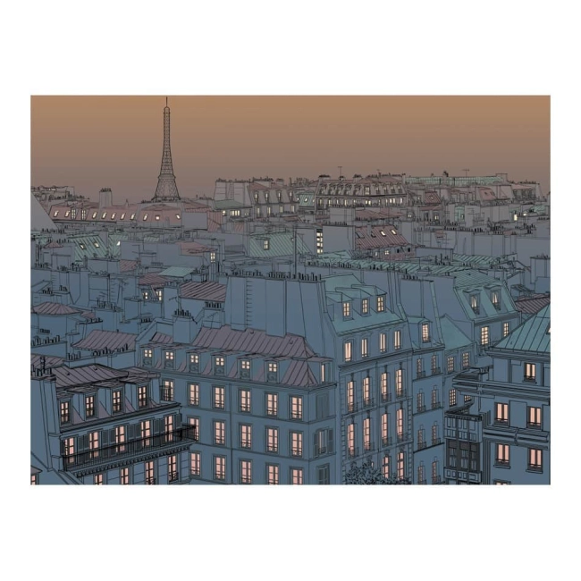 Fototapeta Paryż Dobry wieczór Paryżu