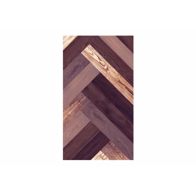 Fototapeta w rolce drewniany warkocz deski fioletowe