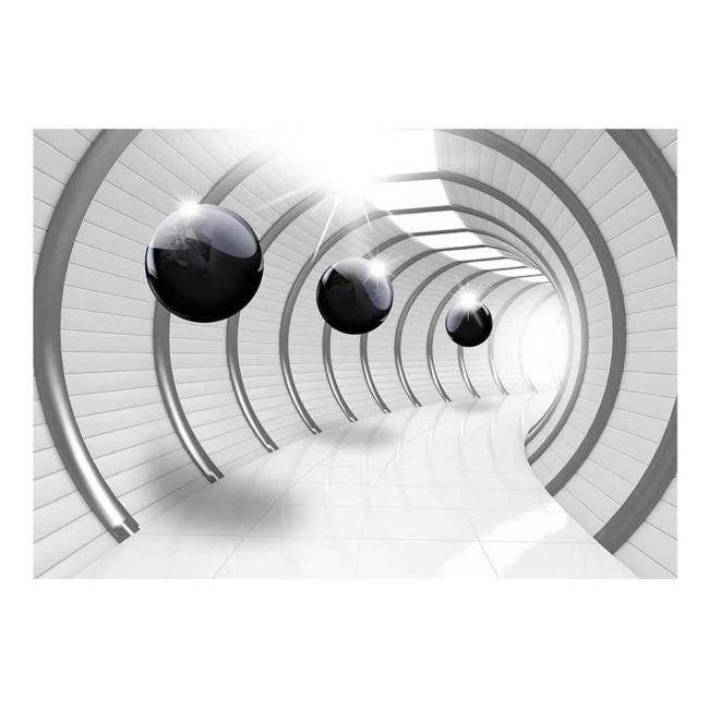 Fototapeta 3D nowoczesny Futurystyczny tunel