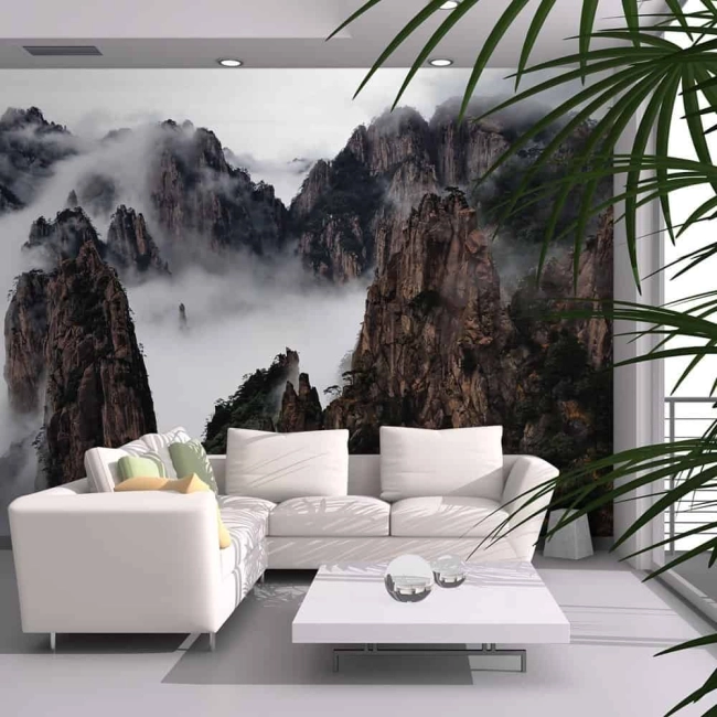 Fototapeta - Morze Chmur, Huang Shan, Chiny