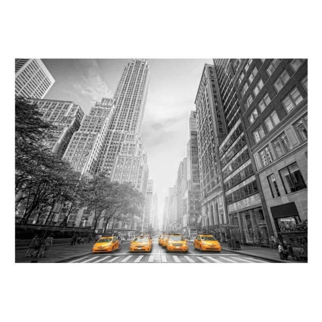 Fototapeta - New York - yellow taxis