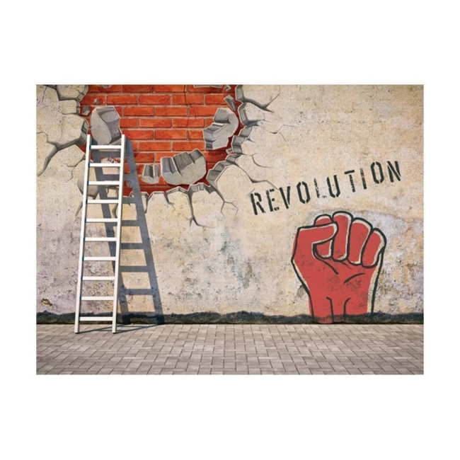 Fototapeta - Niewidzialna ręka rewolucji