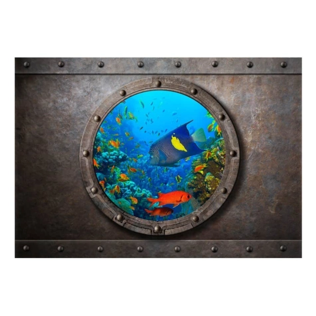 Fototapeta - Okno łodzi podwodnej