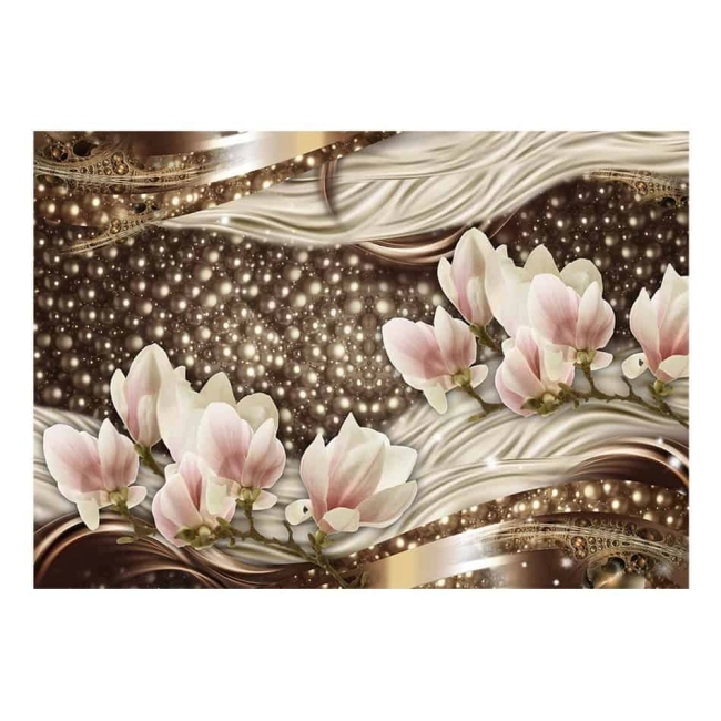 Fototapeta - Perły i magnolie