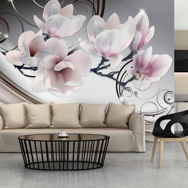 Fototapeta kwiaty duże Piękna Magnolia