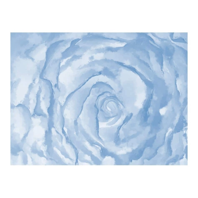 Fototapeta - róża (niebieski)