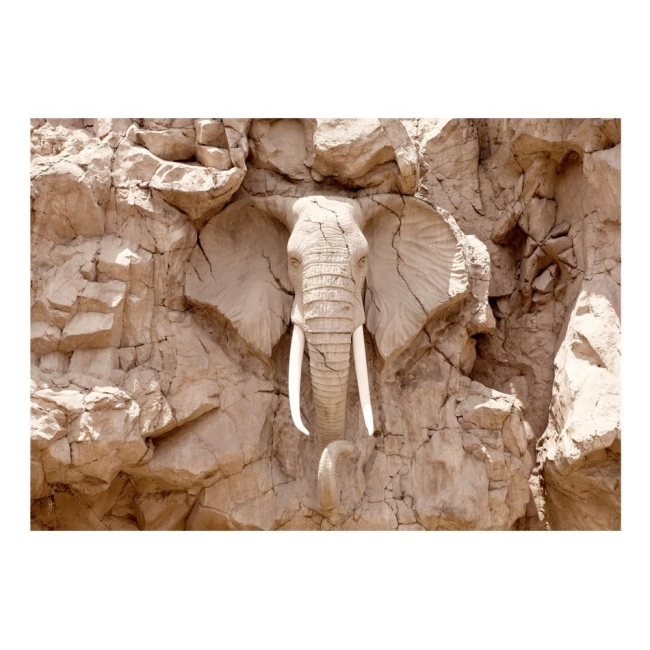 Fototapeta - Rzeźba słonia (RPA)