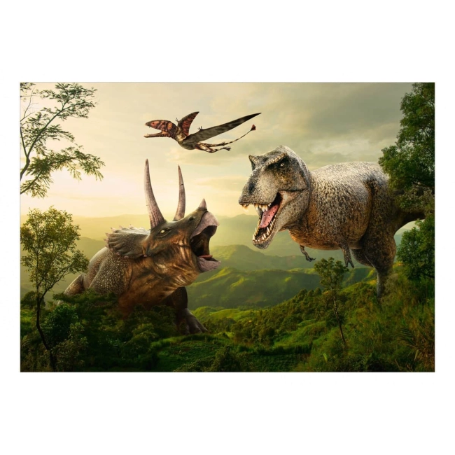 Fototapeta samoprzylepna - Dinozaurowy plac