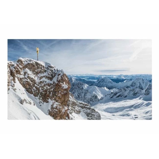 Fototapeta samoprzylepna - Zima w Zugspitze