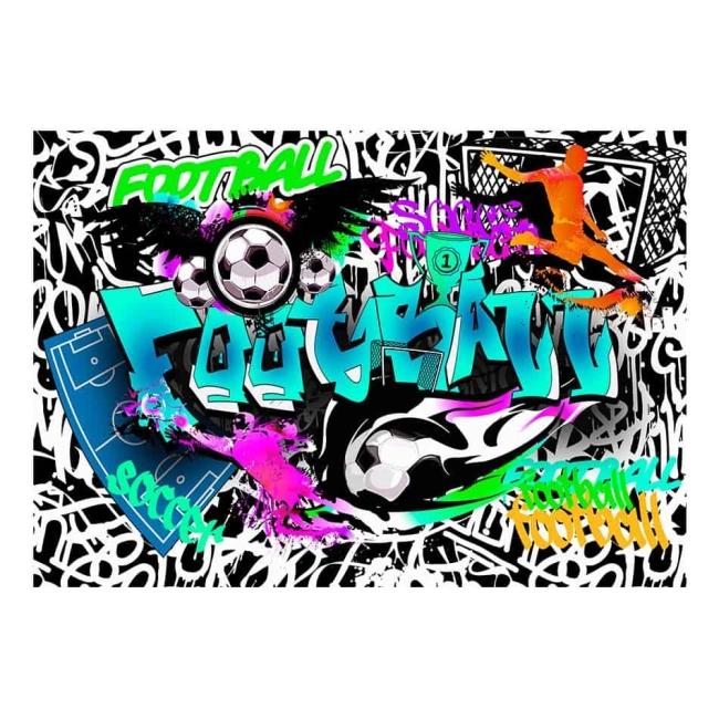 Fototapeta Football Sportowe graffiti