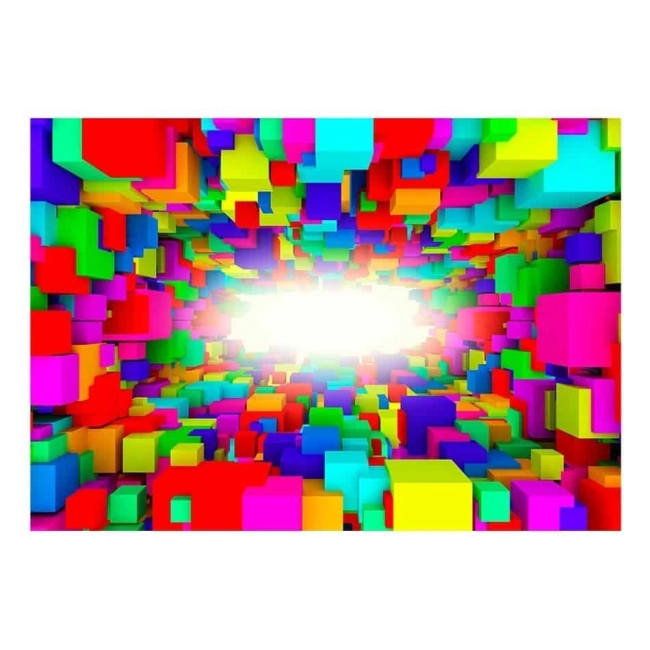 Fototapeta - Światło w geometrii koloru