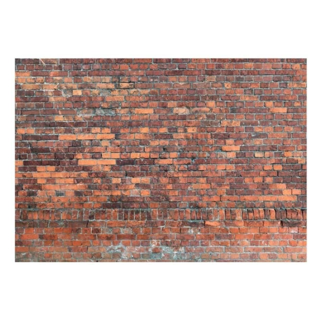 Fototapeta - Vintage Wall (Red Brick)