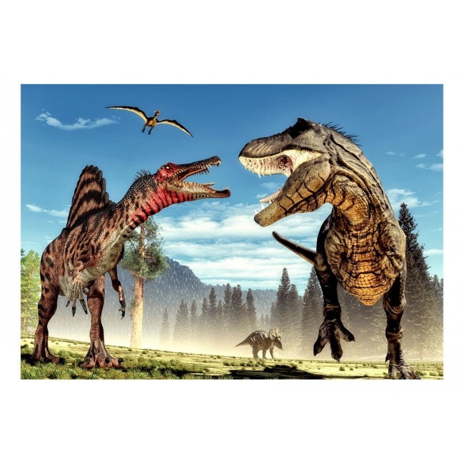 Fototapeta dla dzieci Walka dinozaurów