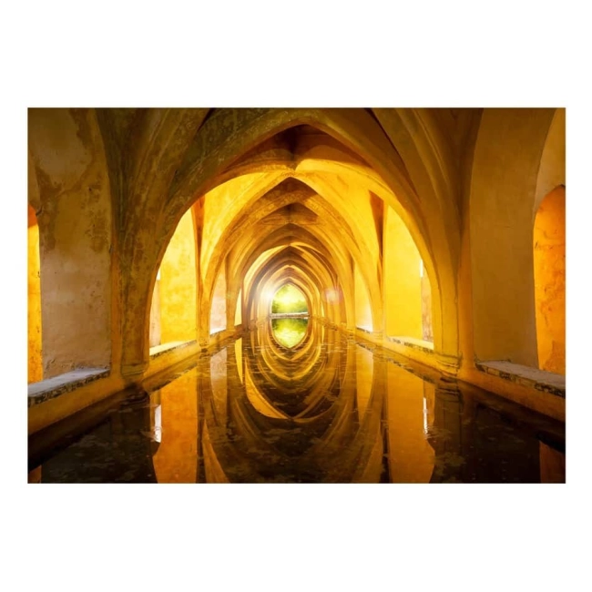 Fototapeta - Złoty korytarz